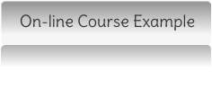 On-line Course Example